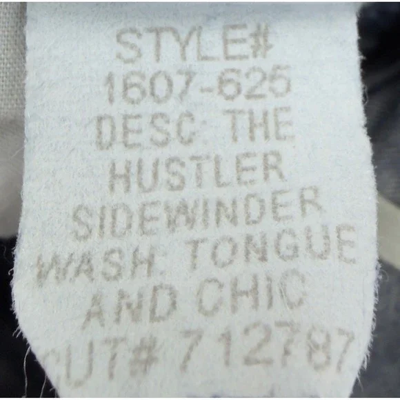 MOTHER The Hustler Sidewinder Jeans Size 29 Tongue and Chic High Rise Slit Hem - Picture 11 of 13